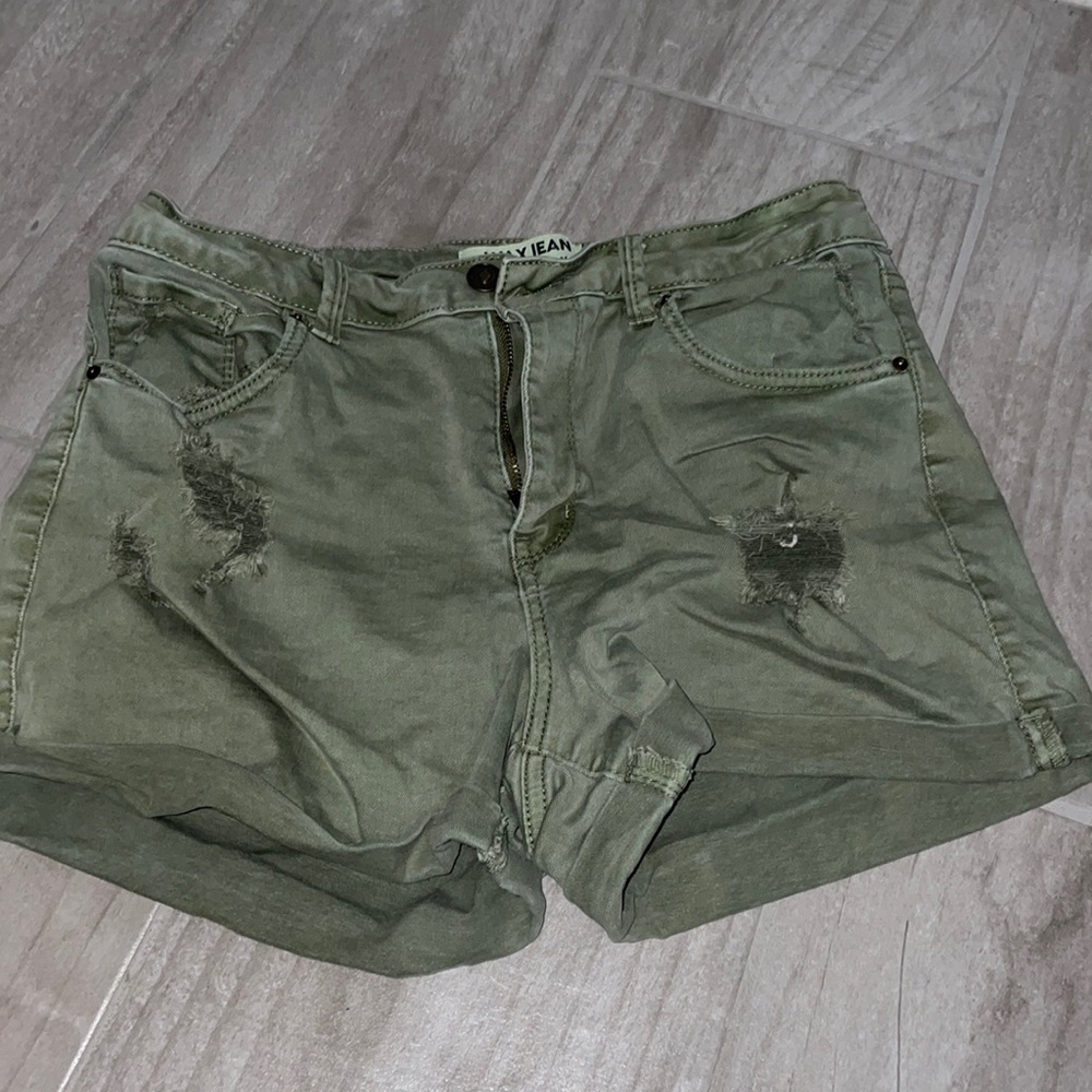 Cute green shorts